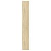 vidaXL Bokhylle sonoma eik 60x24x176 cm konstruert tre