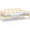 vidaXL Dagseng heltre furu 90x190 cm