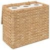vidaXL Toalettpapirholder Naturlig 36 x 18 x 31 cm Vannhyasint
