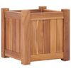 vidaXL Høybed 30x30x30 cm heltre teak