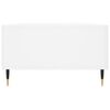 vidaXL Salongbord høyglans hvit 104x60x35 cm konstruert tre
