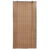 vidaXL Rullegardin bambus 80x220 cm brun