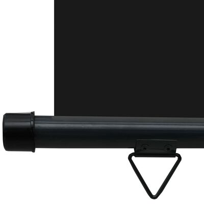 vidaXL Sidemarkise for balkong 170x250 cm svart