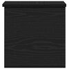 vidaXL Lagringsboks Svart Eik 30 x 35 x 35 cm Konstruert tre