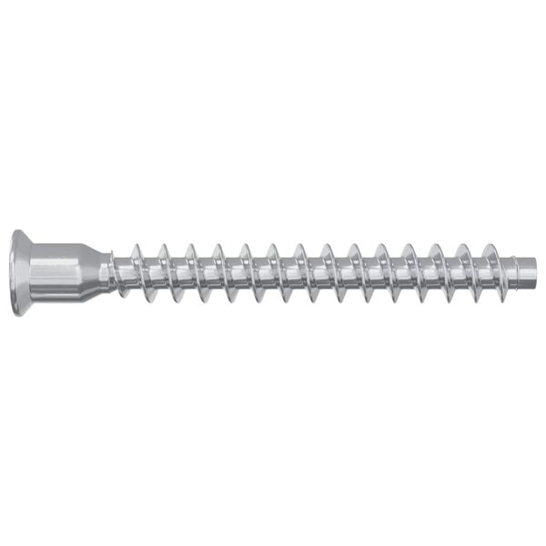 vidaXL Confirmatskruer 12 pcs &Oslash;7 x 60 mm (Gjengedybde x Total Lengde)