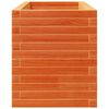 vidaXL Plantekasse voksbrun 90x40x49,5 cm heltre furu