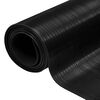 vidaXL Gulv Matte Svart 1 x 2 m Gummi