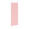 vidaXL pliss&eacute;gardin Rosa 45x150 cm Stoff Bredde 44,4 cm Polyester