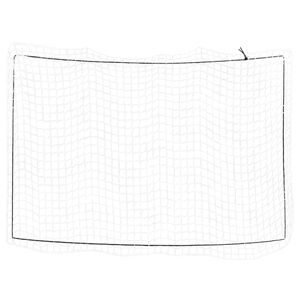 vidaXL Tilhengernett med elastisk tau hvit 3,5x2,5 m PP