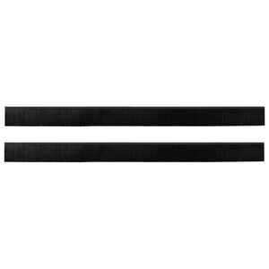 vidaXL Selvh&auml;ftende d&oslash;rb&oslash;rstetninger 2 stk. 100 cm Aluminium Legering