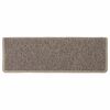 vidaXL Selvklebende trappematter sisal 30 stk 65x21x4 cm m&oslash;rk beige