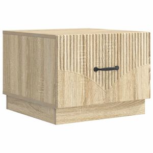 vidaXL Kaffebord Sonoma eik 49 x 50 x 37 cm Konstruert tre