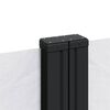 vidaXL Uttrekkbar sidemarkise 200x1000 cm hvit