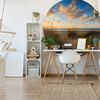 WallArt Tapetsirkel Beachlife 190 cm