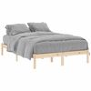 vidaXL Sengeramme uten madrass 137x190 cm heltre furu