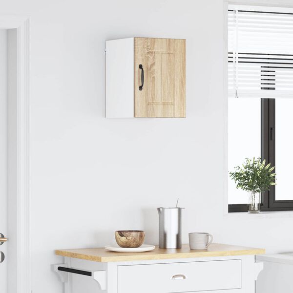 vidaXL Kj&oslash;kkenskap Lucca Sonoma eik 30 x 31 x 40 cm Konstruert tre