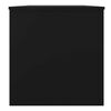 vidaXL Salongbord svart 102x50x52,5 cm konstruert tre