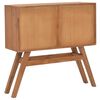 vidaXL Konsollbord 80x30x80 cm heltre teak