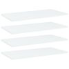 vidaXL Hylleplater 4 stk hvit 60x30x1,5 cm sponplate