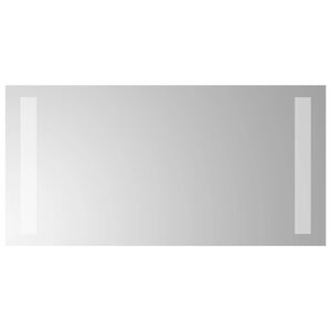 vidaXL Baderomsspeil med LED 20x40 cm