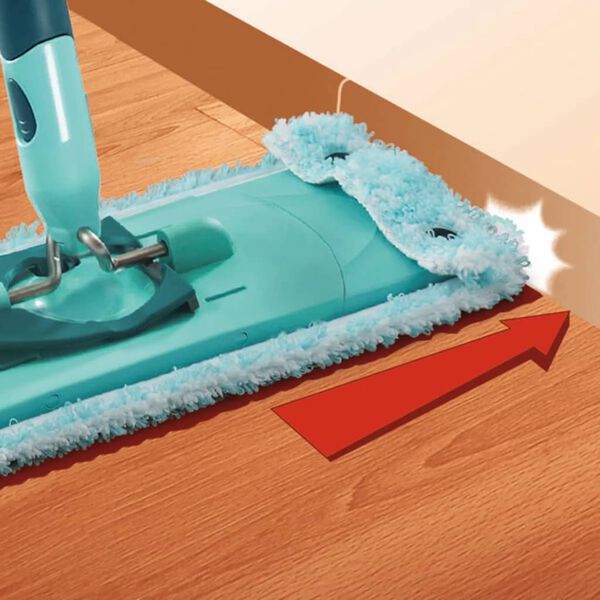 Leifheit Moppeklut Clean Twist/Combi Extra Soft M bl&aring; 55321