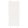 vidaXL pliss&eacute;gardin Hvit 85x200 cm Stoff Bredde 84,4 cm Polyester