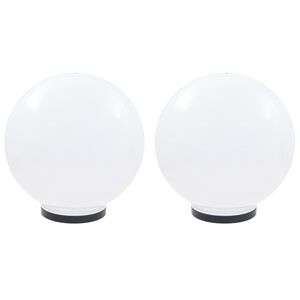 vidaXL Lampesett LED 2 stk sf&aelig;risk 40 cm PMMA
