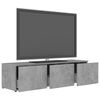 vidaXL TV-benk betonggrå 120x34x30 cm konstruert tre