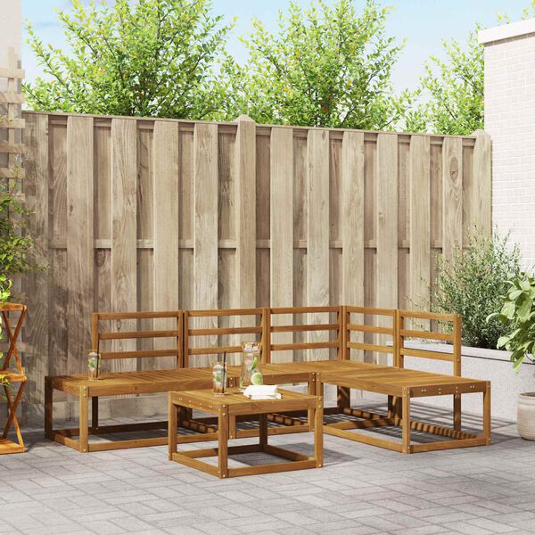 vidaXL Sofa sett Naturlig