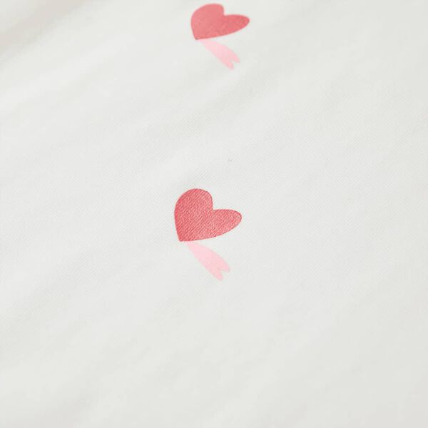 T-skjorte for barn ecru 92