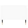 vidaXL Salongbord hvit 90x50x36,5 cm konstruert tre