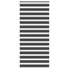 vidaXL Sebragardin svart 95x200 cm stoff bredde 90,9 cm polyester
