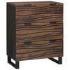 vidaXL Serviesskap Brun 60 x 33.5 x 75 cm Massivt mangotre