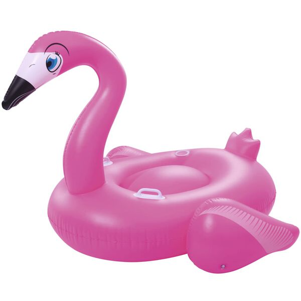 Bestway Kjempestor flamingo oppbl&aring;sbar badeleke 41119