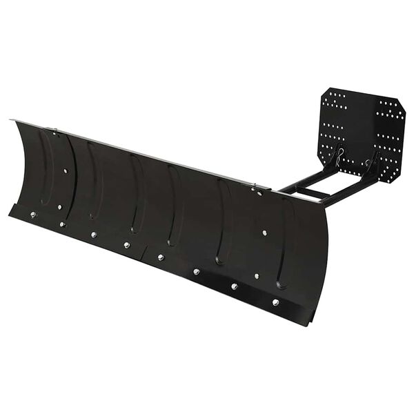 vidaXL Sn&oslash;plog for ATV 150x38 cm svart
