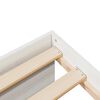 vidaXL Dagseng uten madrass hvit 80x200 cm heltre furu