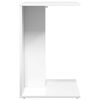 vidaXL Sidetabell Hvit 45 x 40 x 62,5 cm Konstruert tre