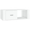 vidaXL Salongbord hvit 100x50,5x35 cm konstruert tre