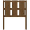 vidaXL Sengegavl honningbrun 80,5x4x100 cm heltre furu