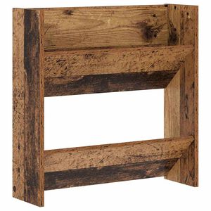 vidaXL Sko Skap 60 x 18 x 60 cm Konstruert tre Gammelt tre