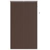 vidaXL Venetiansk persienne M&oslash;rk Brun med M&oslash;nster 213 x 120 cm PVC