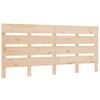 vidaXL Sengegavl 135x3x80 cm heltre furu