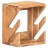 vidaXL Veggmontert skateboardstativ 25x20x30 cm heltre akasie
