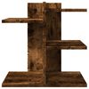vidaXL Hylle til skrivebord røkt eik 42x21,5x42 cm konstruert tre