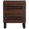 vidaXL Nattbord 2 stk 40x34x46 cm heltre mango