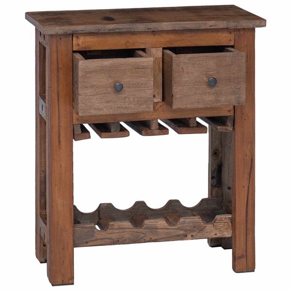 vidaXL Kabinett Brun 60 x 30 x 70 cm Massiv Reclaim Tre