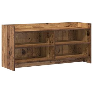 vidaXL TV-skap 100 x 33 x 47 cm Gammelt tre Konstruert tre
