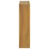 vidaXL Speilskap 60x10x40 cm heltre teak