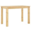 vidaXL Spisebord PANAMA 112x60x75 cm heltre furu