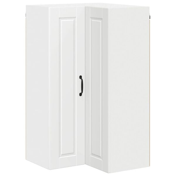 vidaXL Kj&oslash;kkenskap med hylle Hvit 57 x 57 x 100 cm Konstruert tre